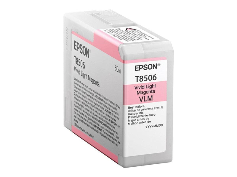Epson T8506 - vivid light magenta - original - ink cartridge - Tintenpatrone Lebendes Rosa