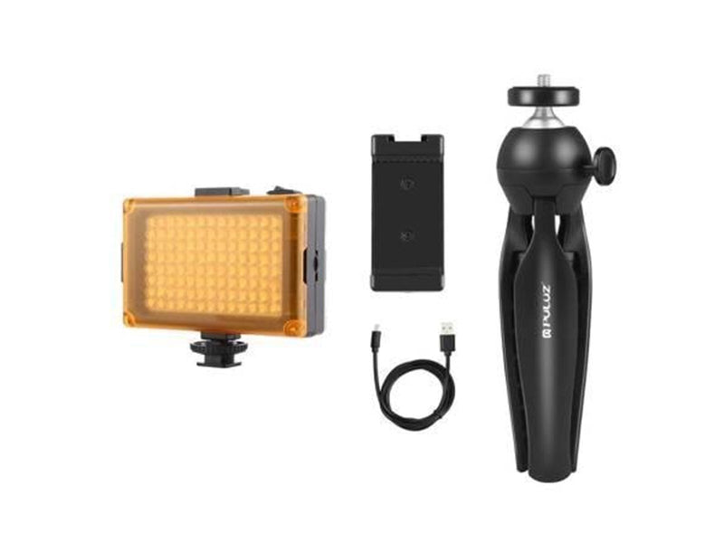 Puluz Live broadcast kit  tripod mount + LED lamp + phone clamp