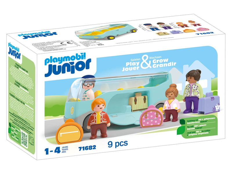 Playmobil 1.2.3 - JUNIOR: Reisebus