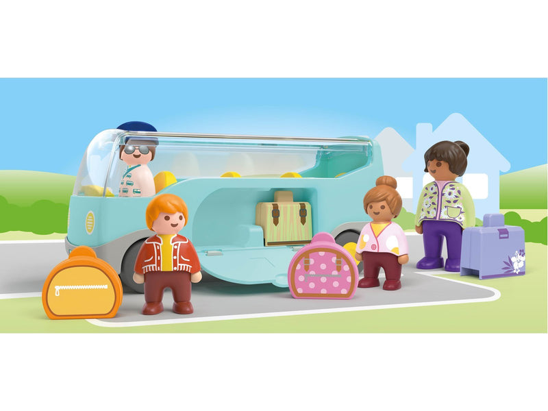 Playmobil 1.2.3 - JUNIOR: Reisebus