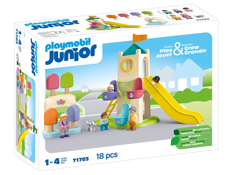 Playmobil 1.2.3 - JUNIOR: Erlebnisturm mit Eisstand