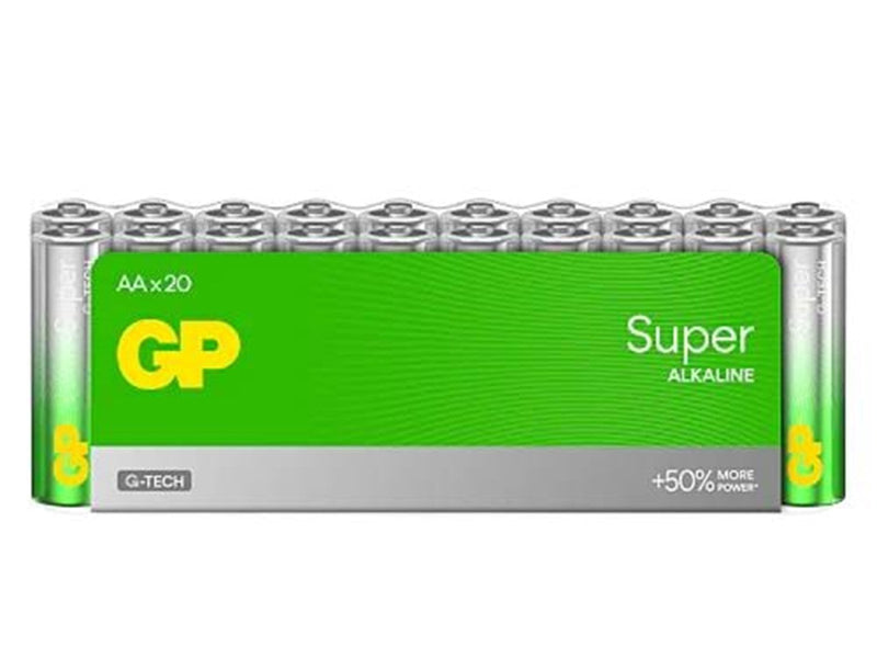 GP Battery Super Alkaline AA/LR6 20-pack