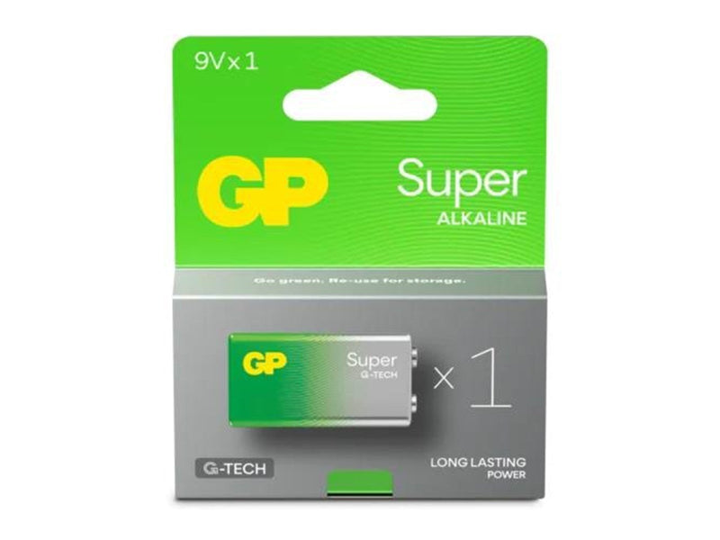 GP Battery Super Alkaline 9V/6LF22 1-pack
