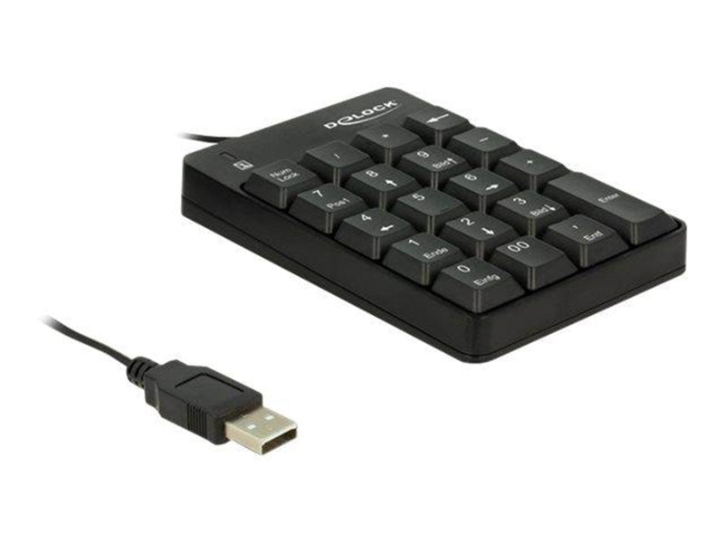 DeLOCK - keypad - black Input Device - Numpad - Schwarz