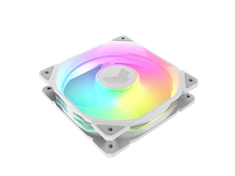 ASUS TUF GAMING TR120 3-pack - Gehäuselüfter - 120mm - Weiß - 29 dBA