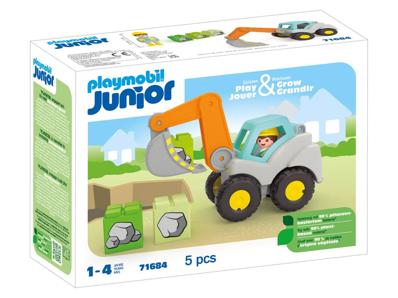Playmobil 1.2.3 - JUNIOR: Schaufelbagger
