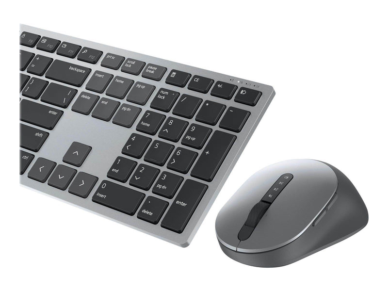 Dell Premier Wireless Keyboard and Mouse KM7321W - Tastatur & Maus Set - Englisch - UK - Grau