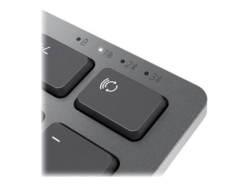 Dell Premier Wireless Keyboard and Mouse KM7321W - Tastatur & Maus Set - Englisch - UK - Grau