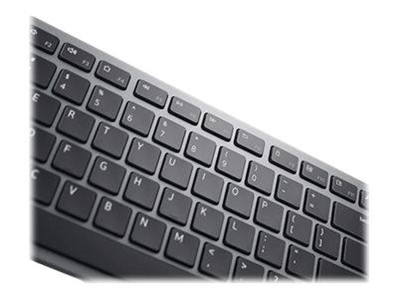 Dell Premier Wireless Keyboard and Mouse KM7321W - Tastatur & Maus Set - Englisch - UK - Grau