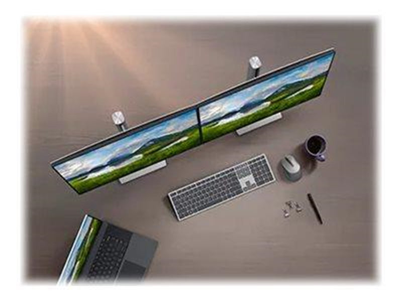 Dell Premier Wireless Keyboard and Mouse KM7321W - Tastatur & Maus Set - Englisch - UK - Grau