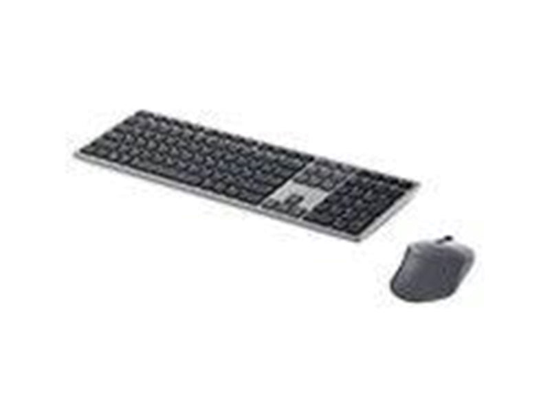Dell Premier Wireless Keyboard and Mouse KM7321W - Tastatur & Maus Set - Englisch - UK - Grau