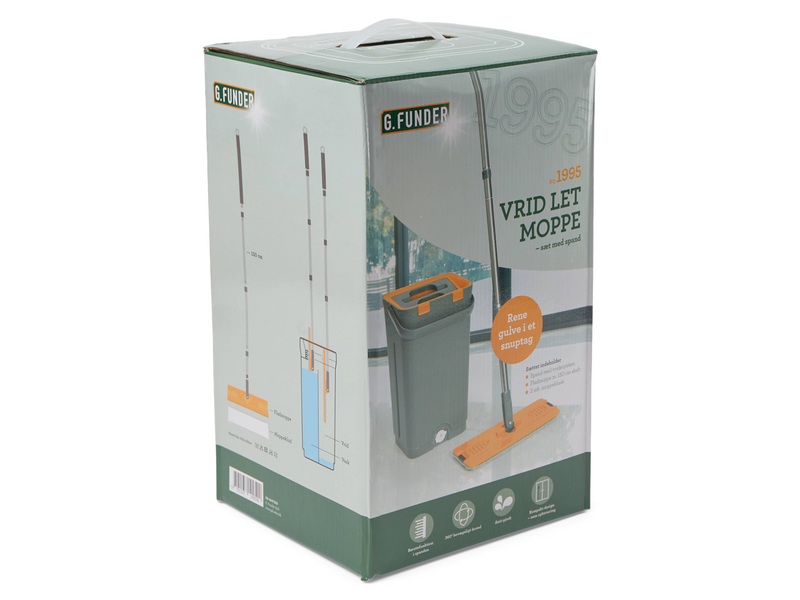 G.Funder Wring out easy Mop set