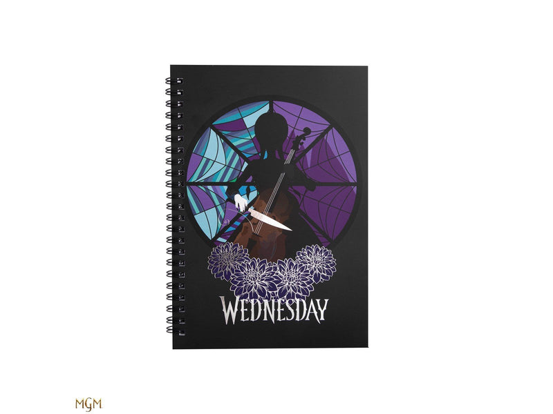 Cinereplicas Wednesday - Soft Cover Notebook - Cello