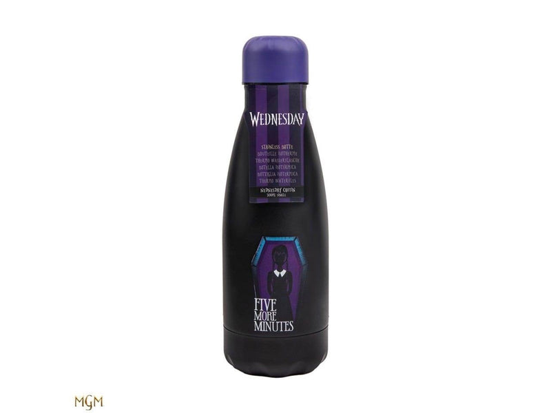 Cinereplicas - Wednesday - Waterbottle 500ml Single Wall - Coffin - Wasserflasche