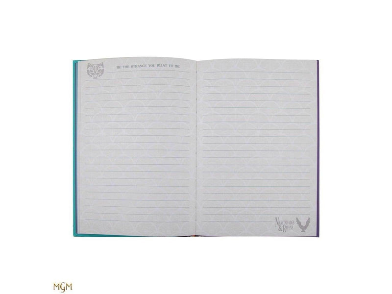 Cinereplicas Wednesday - Hard Cover Notebook - Wednesday and Enid