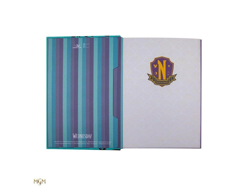 Cinereplicas Wednesday - Hard Cover Notebook - Wednesday and Enid