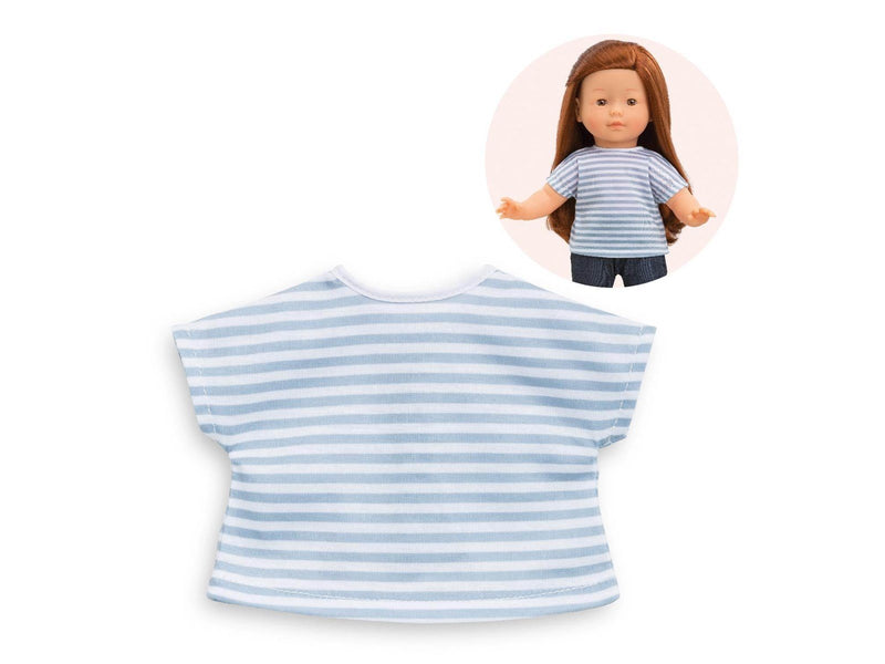 Corolle Ma  Striped T-shirt Blue 36cm
