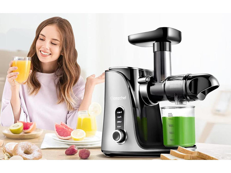 AMZCHEF Slow Juicer  3001-GA (Grey)
