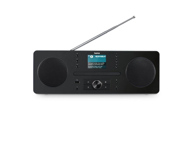 Hama Radio FM/DAB+/CD/BT DR1560CBT Black - DAB/DAB+/FM - schwarz