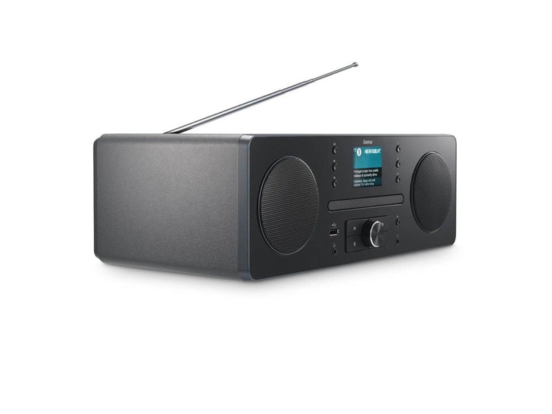 Hama Radio FM/DAB+/CD/BT DR1560CBT Black - DAB/DAB+/FM - schwarz