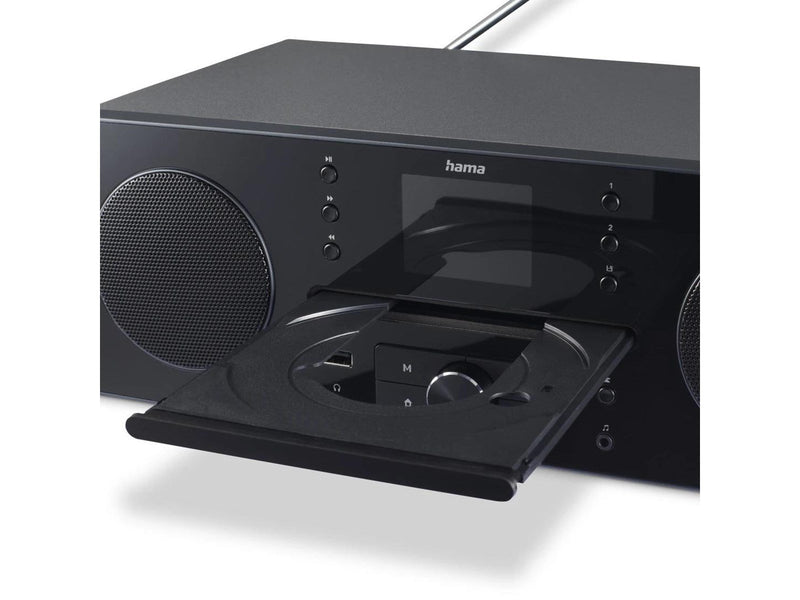 Hama Radio FM/DAB+/CD/BT DR1560CBT Black - DAB/DAB+/FM - schwarz