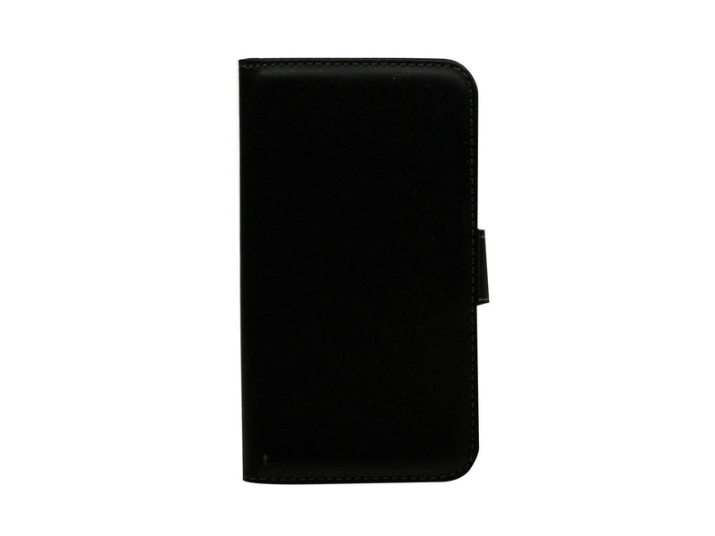 Hama iPhone 6/6s PLUS Wallet Black Leather Look Fits 2 Cards