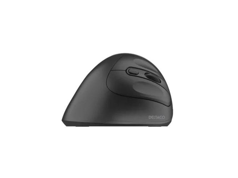 Deltaco Silent Wireless Vertical mouse 4 buttons 1000-16 - Ergonomische Maus (Schwarz)