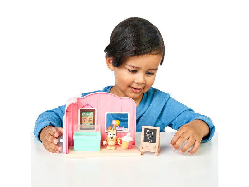 Bluey Playset Mini Ice Cream shop playset