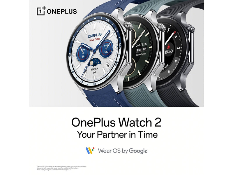 OnePlus Watch 2 - Nordic Blue Edition