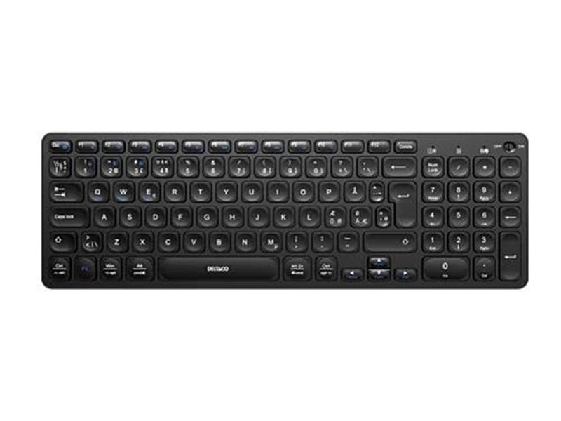 Deltaco TB-902 keyboard - Tastaturen - Schwarz