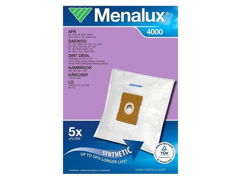 Menalux vacuum cleaner bag 4000