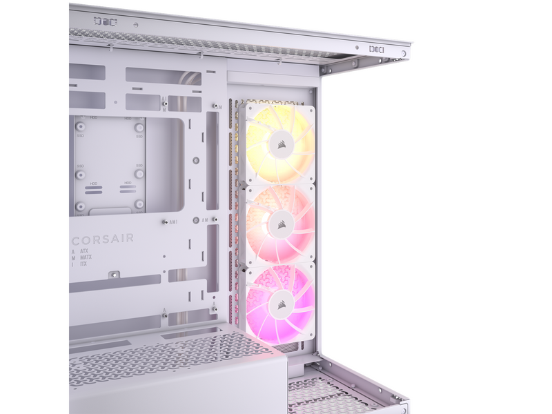 Corsair 3500X ARGB - Gehäuse - Miditower - Weiß