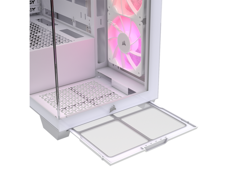 Corsair 3500X ARGB - Gehäuse - Miditower - Weiß