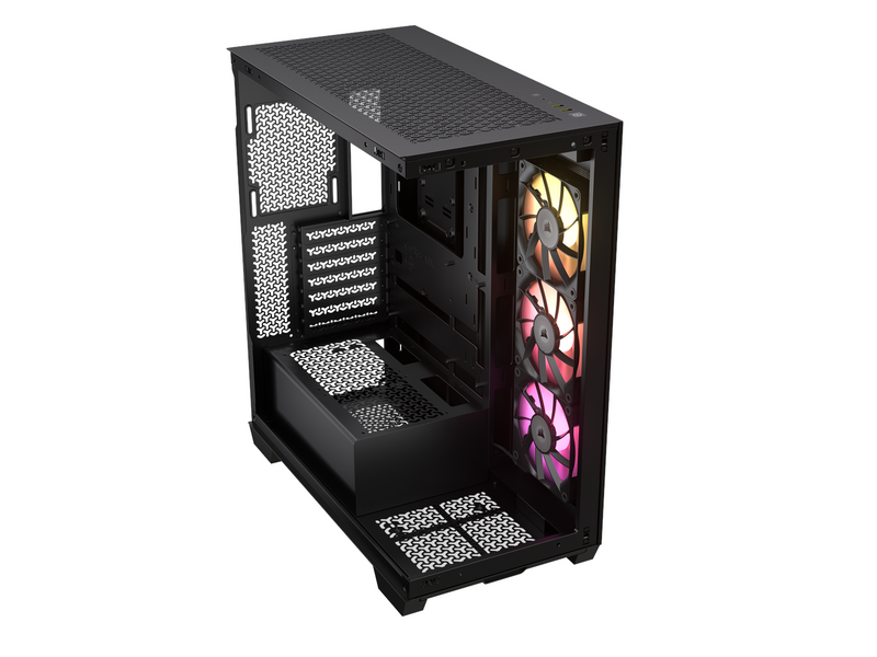 Corsair LINK 3500X ARGB - Gehäuse - Miditower - Schwarz