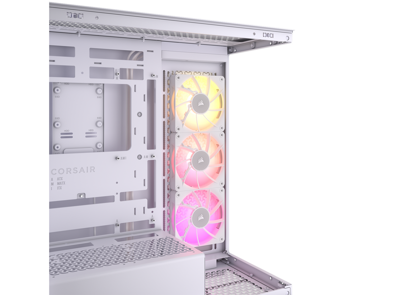 Corsair LINK 3500X ARGB - Gehäuse - Miditower - Weiß