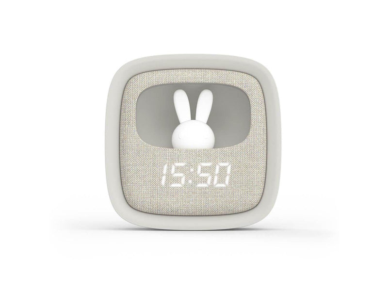 MOB Alarm Clock with Light Billy Clock Grey