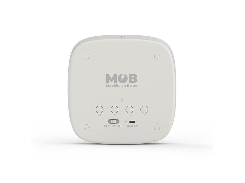 MOB Alarm Clock with Light Billy Clock Grey