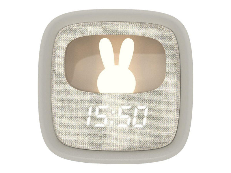 MOB Alarm Clock with Light Billy Clock Grey