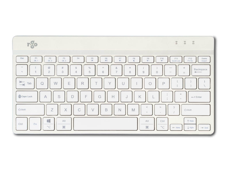 R-Go Tools R-Go Ergonomic Keyboard Compact break - Tastaturen - Englisch - US - Weiss
