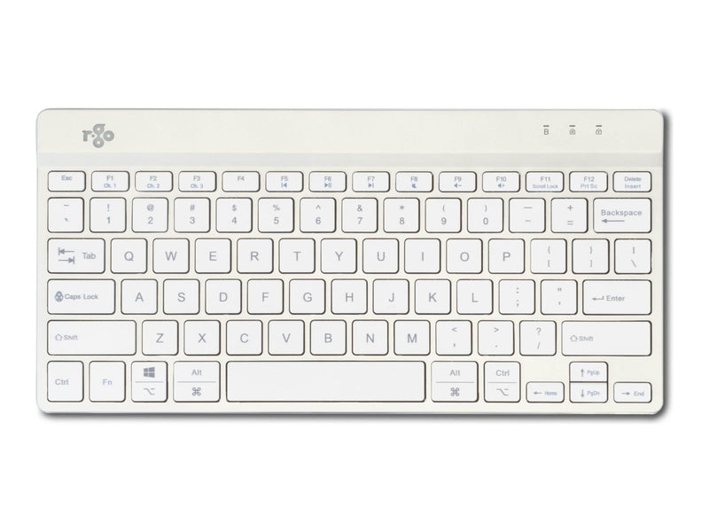 R-Go Tools R-Go Ergonomic Keyboard Compact break - Tastaturen - Englisch - US - Weiss