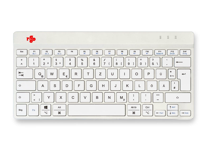 R-Go Tools R-Go Ergonomic Keyboard Compact break - Tastaturen - Deutsch - Weiss