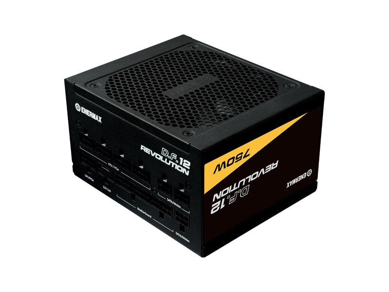 Enermax Revolution D.F.12 ETV750G Netzteile - 750 Watt - 120 mm - ATX 3.1 - 80 Plus Gold zertifiziert
