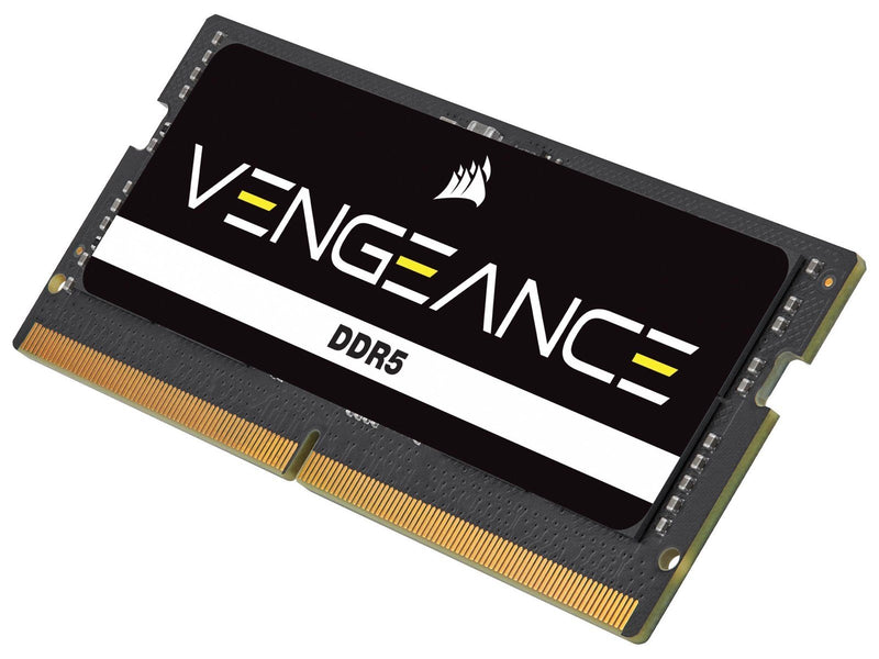 Corsair Vengeance SODIMM DDR5-5600 - 64GB - CL48 - Dual Channel (2 pcs) - Intel XMP - Schwarz