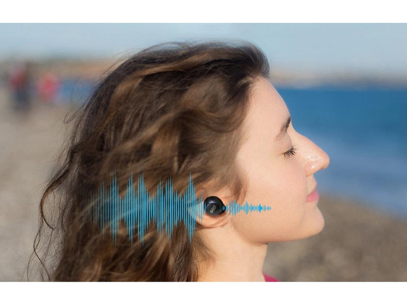 QCY Wireless Earphones TWS  HT07 ArcBuds ANC (black)