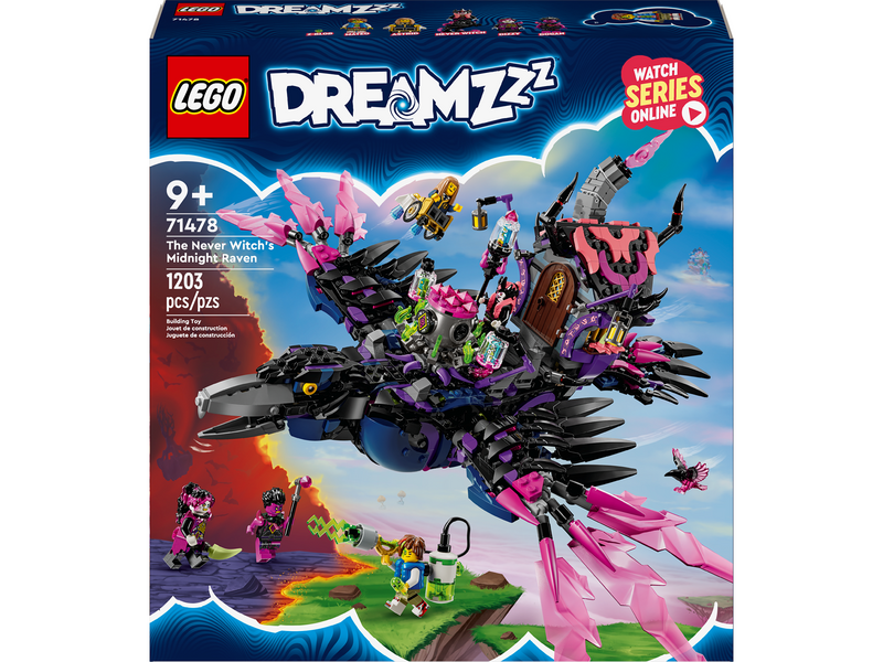 LEGO DREAMZzz 71478 Der Mitternachtsrabe der Nimmerhexe