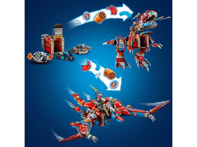 LEGO DREAMZzz 71484 Coopers Dino-Mech C-Rex