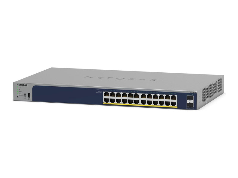 Netgear Smart GS728TP - switch - 24 ports - smart - rack-mountable