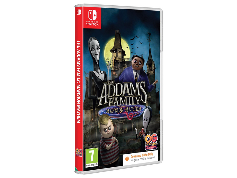 The Addams’s Family: Mansion Mayhem (Code in a Box) - Nintendo Switch - Action - PEGI 7