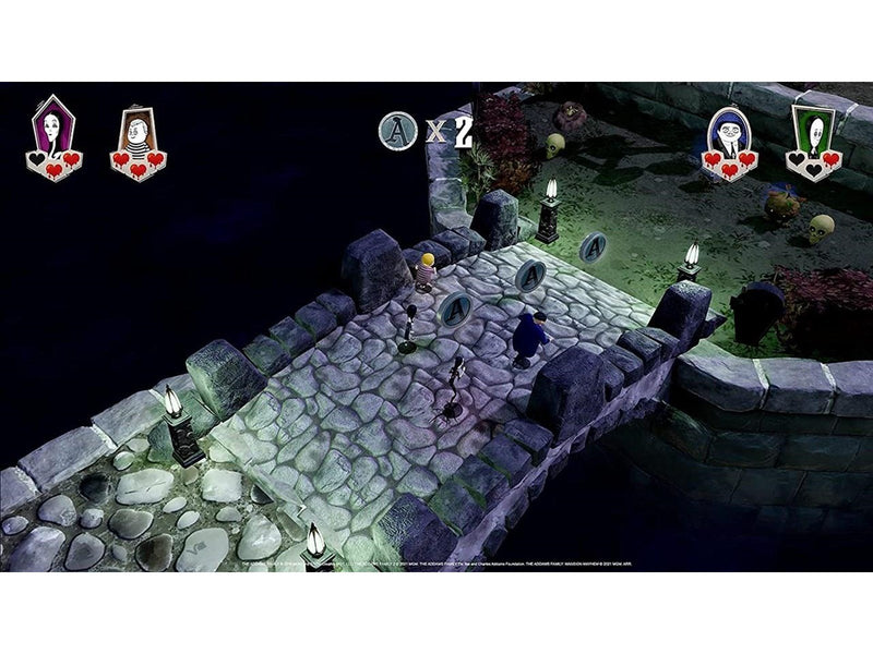 The Addams’s Family: Mansion Mayhem (Code in a Box) - Nintendo Switch - Action - PEGI 7