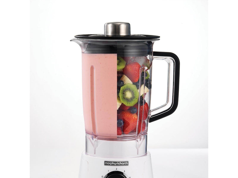 Morphy Richards Mixer Total Control Blender 600 W White - 600 W
